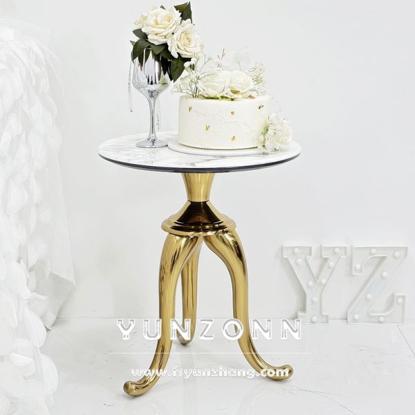European Design Modern Coffee Tea Table Bright-Colored Turkish Living Room Furniture with Movable Top Metal Construction
