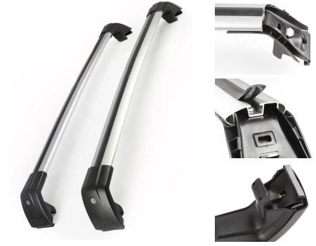 Auto universal aluminum Cross Bar car travel luggage roof rack bars factory supply OEM available