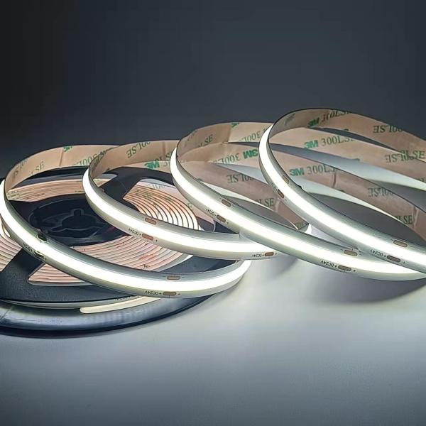 9.84ft 480leds/m 24v 6000K 10mm COB LEDライト ストライプ 日光 白色室内照明の装飾用