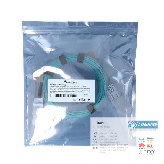 AOC Cables 02311KNQ QSFP-100G-AOC-10M Active Optical Cable QSFP28 100G (850nm 10m AOC) ready to go
