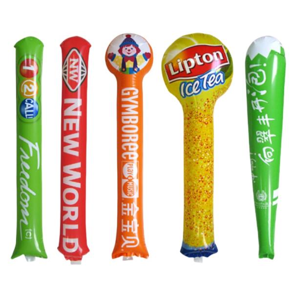 Custom Made Cheering PE Cheering Stick Creative Shape For Sports