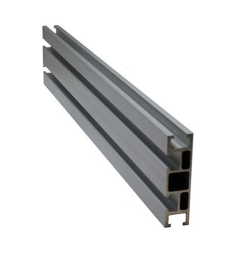 Rail Aluminum Extrusion Profiles U Channel Square Tube Profile For Cube System