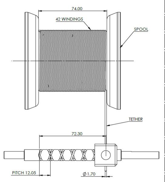 Stainless Steel 304 Reciprocating Screw For Traverse  Unit