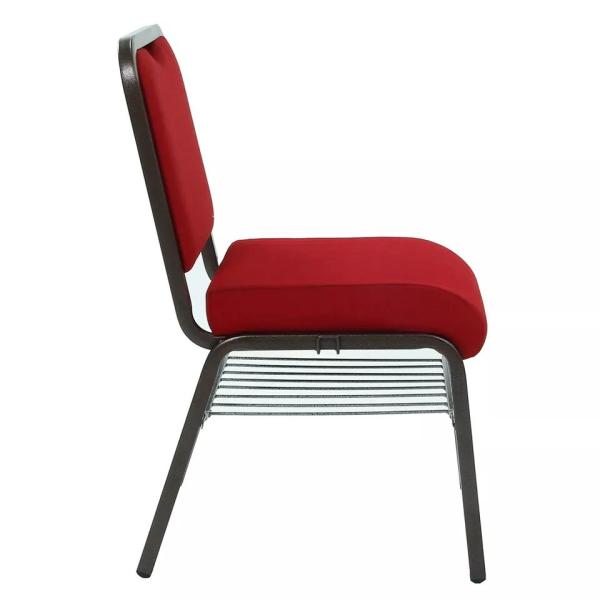 Stacking Church Chairs Interlocking Spray Painting Finish For Modern Look