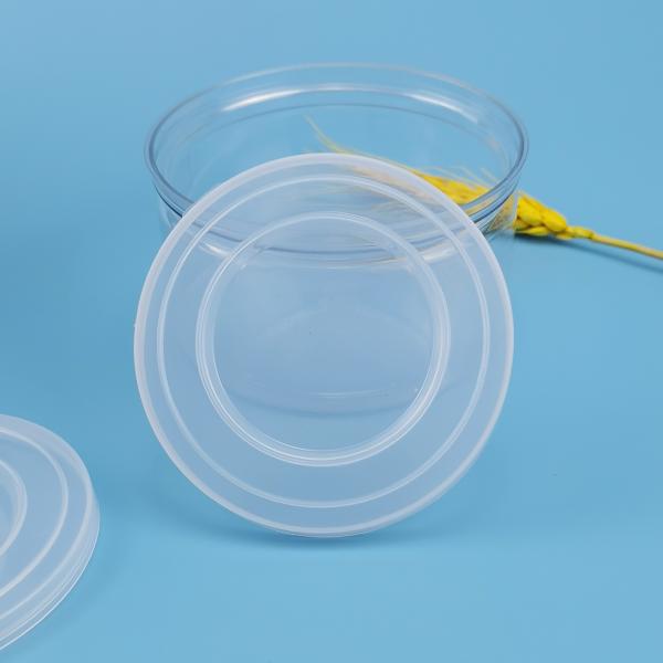 Повторно использовать бумажные крышки Debossed 73mm цилиндра изготовленные на заказ пластиковые