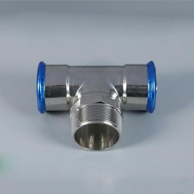 Os encaixes de M Profile Galvanized Press deslizam o acoplador DN20 para ar/óleo/água