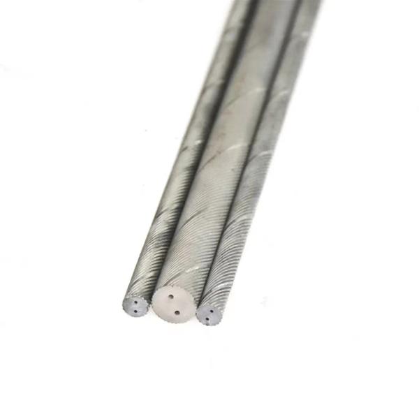 Проводники полируя карбид вольфрама штанги с отверстием 30 градусов спиральным