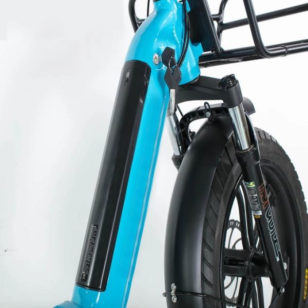 Range 35 - 50km Women'S Electric Folding Bike , Collapsible Electric Bike Max Load 120KG