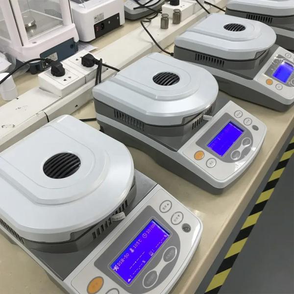 Halogen Moisture Analyzer for Rapid Water Content Detection in Tea Wood Grain and Grain