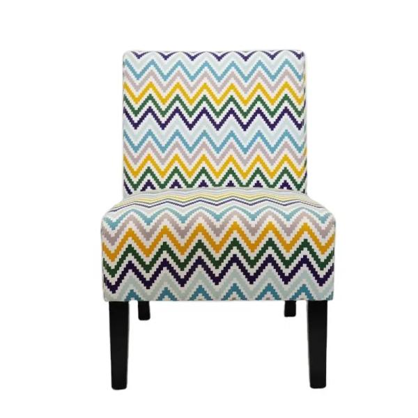 Practical Linen Modern Single Seater Chair Antiwear For Restaurant