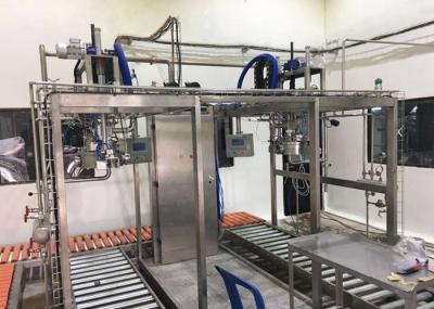 SUS304/316 Single Head Or Double Heads Aseptic Filling Machine For 1-220L Aseptic Bag Oil/Yogurt/Sauce Filler With PLC