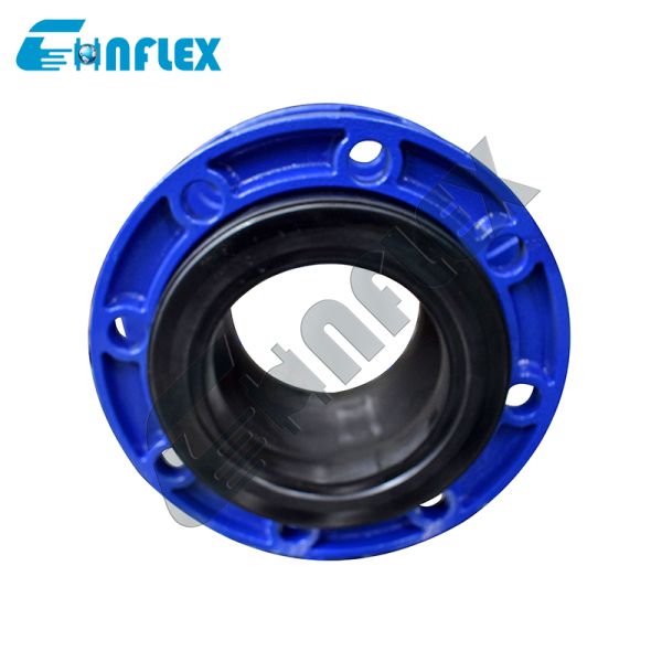 Single Sphere EPDM NBR CR Expansion Rubber Joint Flange Type