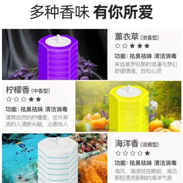 Lightweight Flushable Disposable Toilet Brush Anti Odor Disposable Toilet Bowl Cleaner Brush