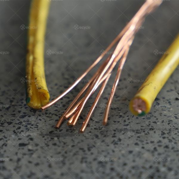 Máquina de reciclagem de cortes de fios elétricos