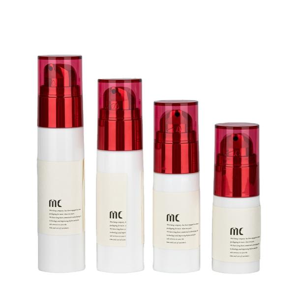OEM ODM PP Material Airless Bottle Cosmetic Packing 20ml 30ml Volume (MC-214)