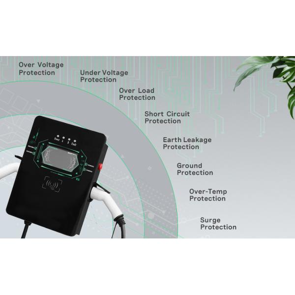 Type fixé au mur rapide de la station de charge à C.A. de la CE EV 22kw*2 - 2