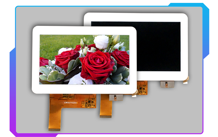 40 Pin LVDS 7 Inch Capacitive Touch Screen 800X480 TFT LCD Module Touch Panel