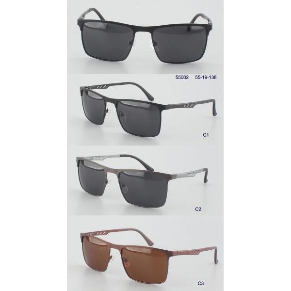 Fashion 138mm Vintage Metal Frame Sunglasses For Men