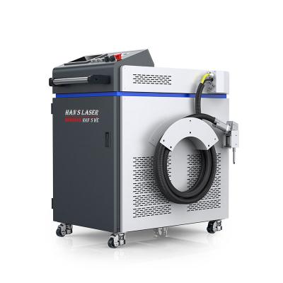 50Hz 1500w Handheld Laser Welder Hand Held Fiber Laser Welding Machine