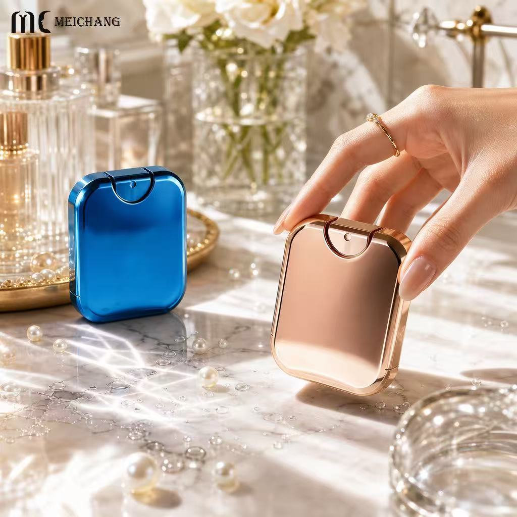 25ml Square Pocket Mouth Freshener Spray Bottle (MC-453)