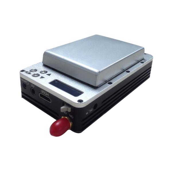 Portable COFDM Wireless Video Transmitter Ultra Light Weight With Battery