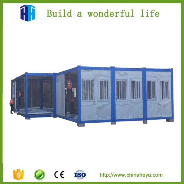 low cost prefab modular portable hotel steel framed container house prices india