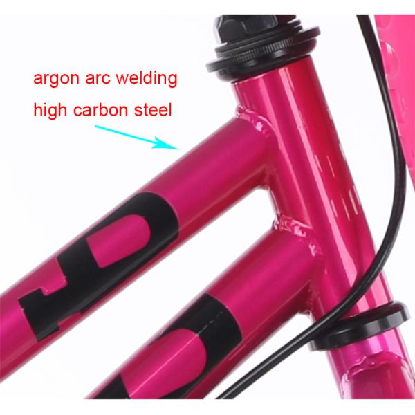 Bicicleta infantil de alumínio de 20 polegadas com freios de pedal de uma velocidade