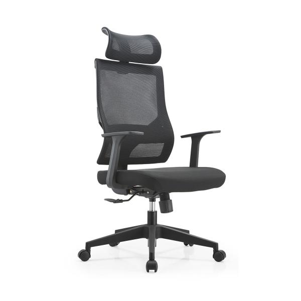 Comfortable Ergonomic Office Executive Chair Stainless Steel Fabric Mesh Office Chair