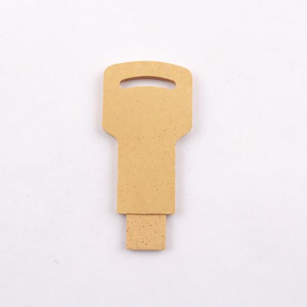 Солома и пластиковые 128gb внезапные приводы, ручка памяти Usb 2,0 годных для повторного использования материалов