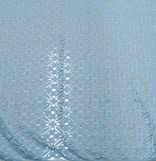 Elastic Lace Fabric of Spandex & Nylon with Elliptic Little Flower Pattern