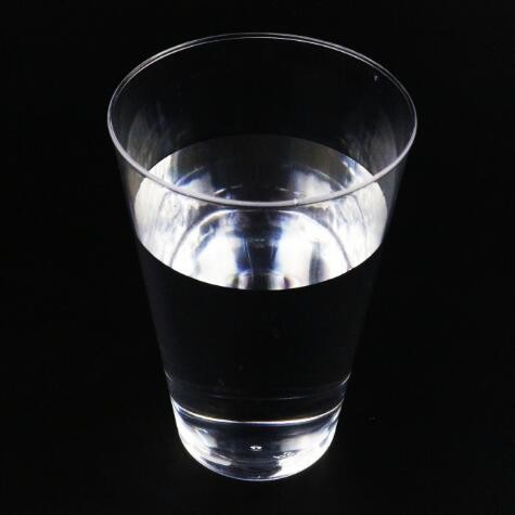 Eco Clear PS Plastic Cups 12OZ Customizable LOGO FDA SGS Certification For Party,Cafe,Outdoor