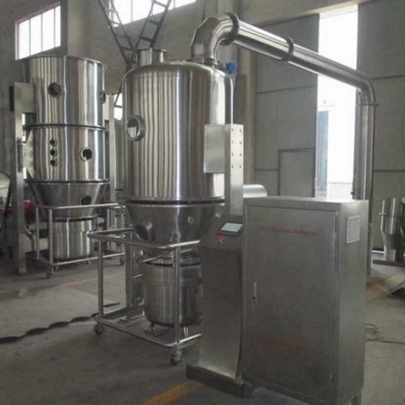 High Purity Vertical Fluidized Bed Dryer 200kg/batch For Chemical Powder