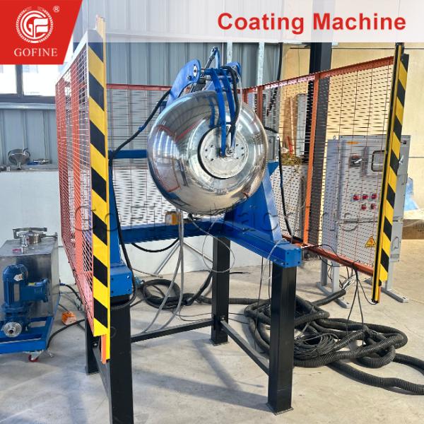 Slow Release Fertilizer Urea Granules Fertilizer Coating Machine
