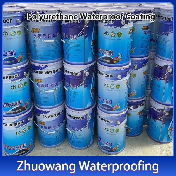Seepage Proof Polyurethane Liquid Roofing For Wall Roof And Bathroom Areas