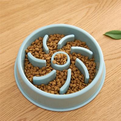 Anti bacia Cat Feeding Bowls PHB J 3 do alimentador do animal de estimação do bloqueador 190g