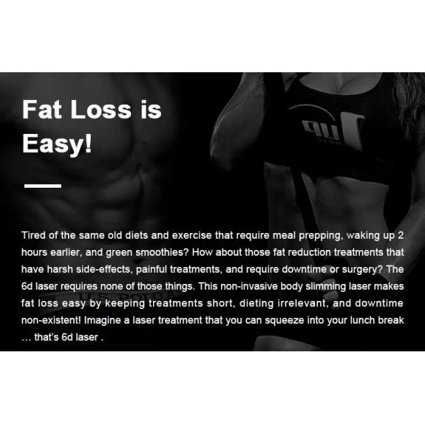 красота удаления лазера зеленого света машины липолиза 6d крутая жирная