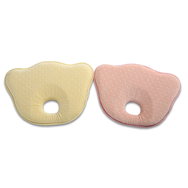 Prevent From Flat Head Baby Memory Foam Pillow Organic Cotton Baby Protective