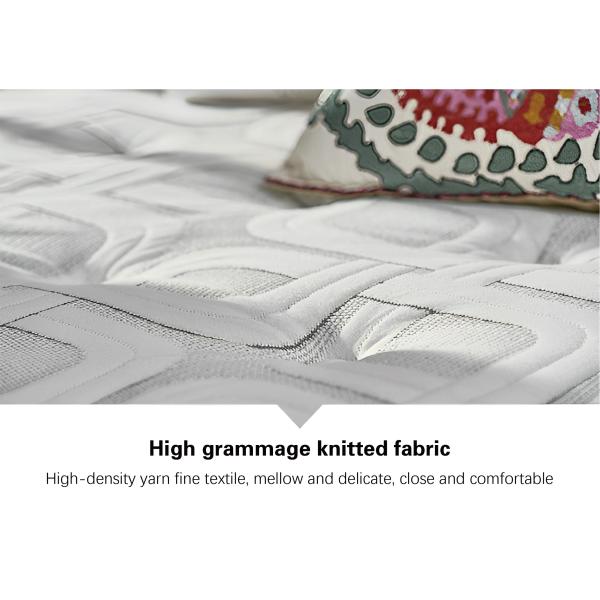 Experience Ultimate Comfort JOURM Five-Star Anti-Mite Mattress with Fabric Cover