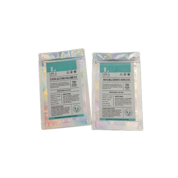 Сумка организатора прозрачной фольги саше макияжа голографической косметическая