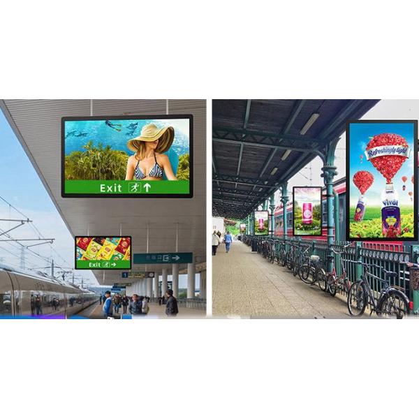 55inch 2500 Nit Digital Signage High Brightness Sunlight Readable Lcd Monitor