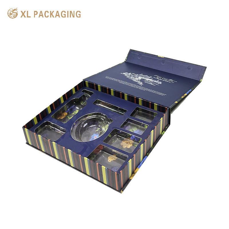 Premium 1200gsm Paperboard Magnetic Closure Box with Matt Lamination and PVC Cardpaper Insert for Elegant Gifting