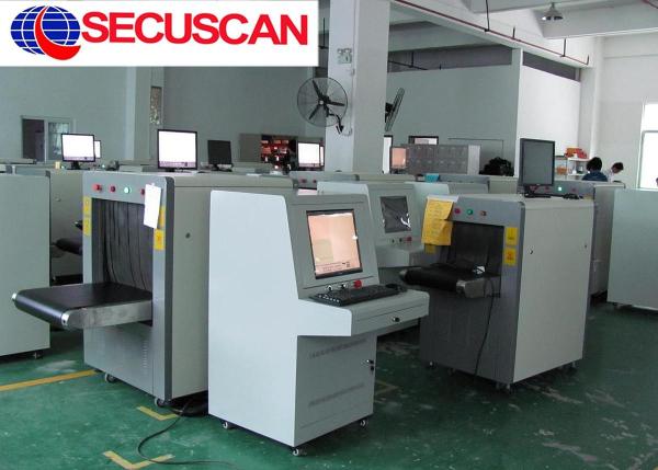 SECUSCAN X Ray inspection Machine Baggage Screening Equipment