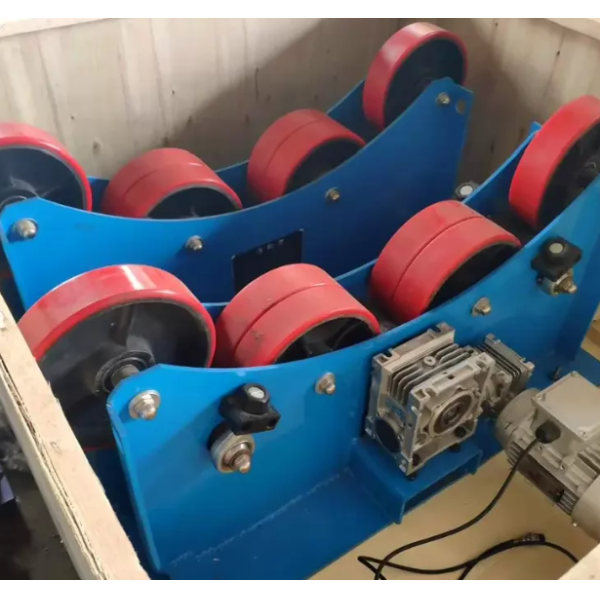 3 Ton Self-Aligning Welding Rotator PU Rollers for Cylinder Pipe Welding