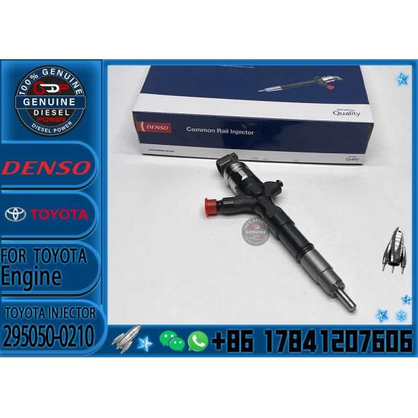 Hot Sale Engine Injector 2950500210 295050 0210 Common Rail Fuel Injector 23670-09340 295050-0210 for Toyota Hiace