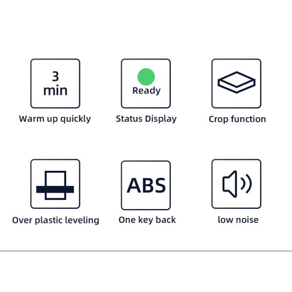 325*95*60 мм А4 настольный ламинировщик для офиса школы Маленькая фотобумажная ламинирующая машина