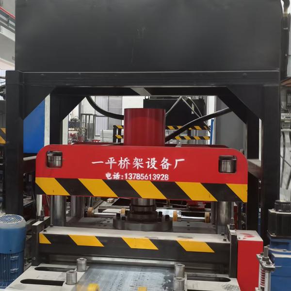 3KW PLC Control System Steel Cable Tray Cover Machine For Steel Industry
