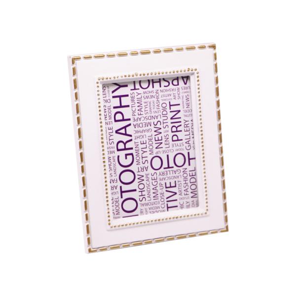 White Decorative Wooden Picture Frames Wood Photo Frame Customized Logo