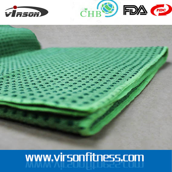 hot sell microfiber yoga mat towel with logo China manufacturer