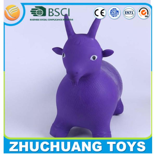 kids jumping pvc inflatable goat to