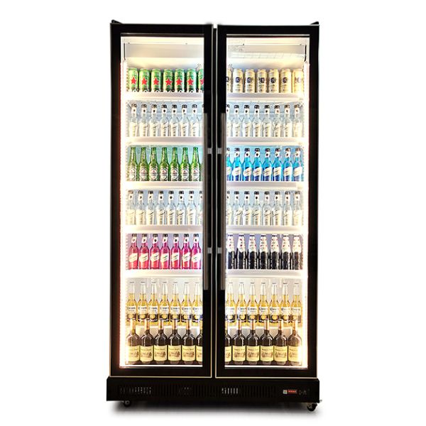 Adjustable Multiple LED Lights For Beverage/Alcoholic Beverage Refrigeration Display Freezer